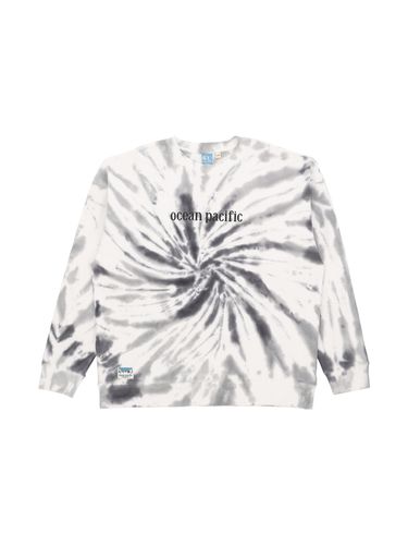 Tie Dye Sweatshirt (Charcoal) - Ocean Pacific - Modalova