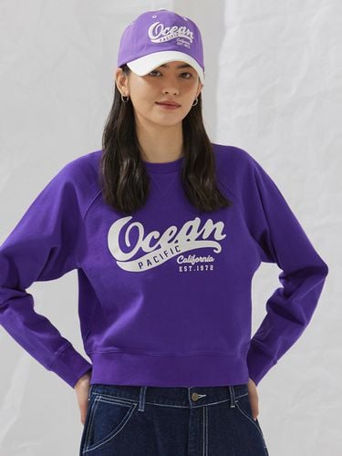 W Big Lettering Crop Sweatshirt () - Ocean Pacific - Modalova