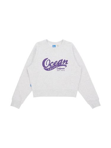 W Big Lettering Crop Sweatshirt () - Ocean Pacific - Modalova