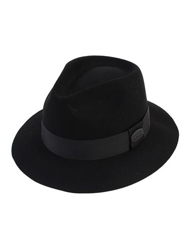 Edgecut Line Wool Fedora Hat - Universal chemistry - Modalova