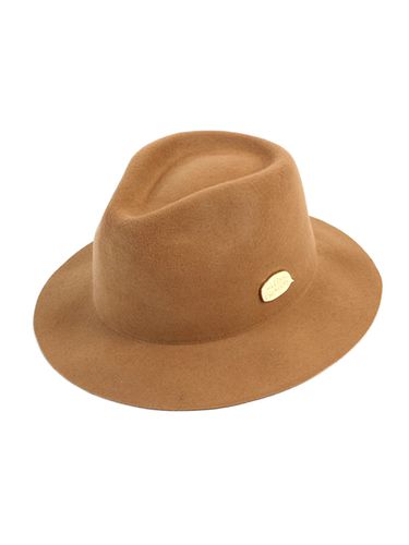 Edgecut Wool Fedora Hat - Beige - Universal chemistry - Modalova