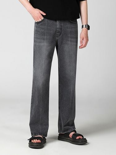 Wide Denim Pants_Black - AVANDRESS - Modalova