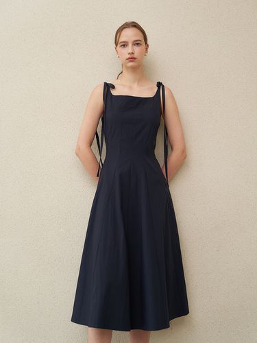 Lorraine Dress - Navy - flove - Modalova