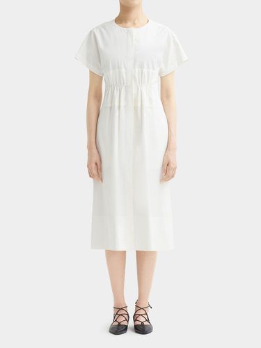 Helma Cotton Long Dress_White - COURRI - Modalova