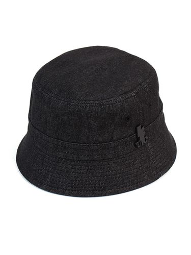 Wahsed Black Denim Drop Bucket Hat - Universal chemistry - Modalova