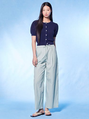 Tuck Banding Wide Pants - kuho plus - Modalova