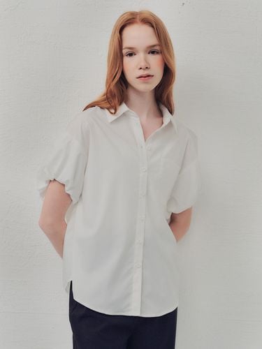 WED_French Simple Puff Shirt - We’Dee - Modalova