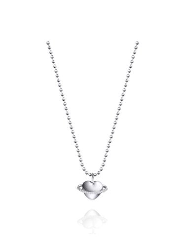 Luv-it Silver Heart Necklace K1802 - STONEHENgE - Modalova