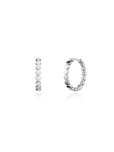 Silver One Touch Earring U0131 - STONEHENgE - Modalova