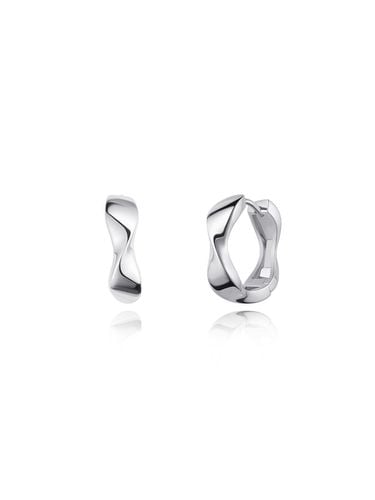 Silver One Touch Earring U0133 - STONEHENgE - Modalova