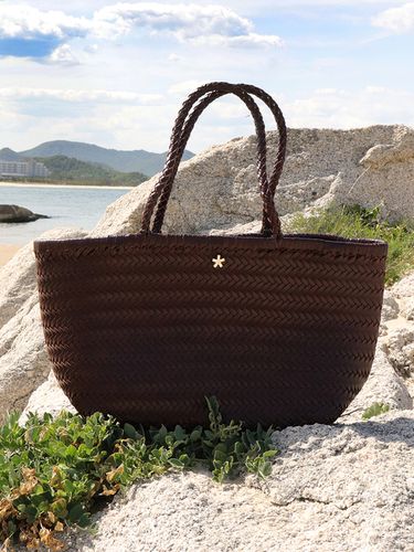 Willow Leather Basket Bag - ELKE BLOEM - Modalova