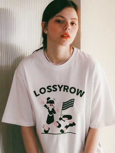 X Vanlora Graphic T-shirt - LOSSYROW - Modalova