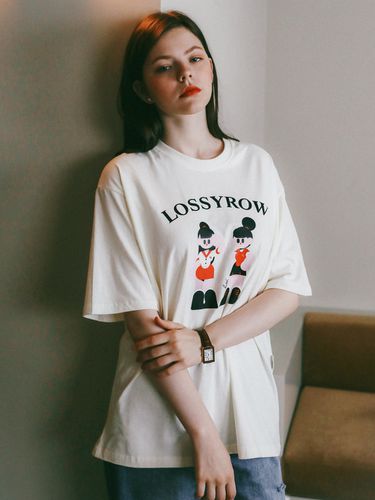 X Vanlora Graphic T-shirt - LOSSYROW - Modalova