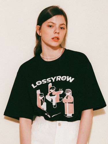 X Vanlora Graphic T-shirt - LOSSYROW - Modalova