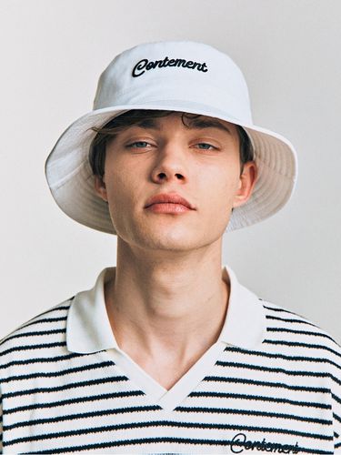 Vintage Logo Bucket Hat (Black) - CONTEMENT - Modalova