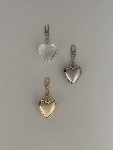 Big Heart Keyring - OUI SAY YES! - Modalova