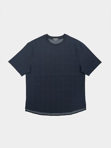 Seersucker Glen Check T-Shirt () - birbante - Modalova