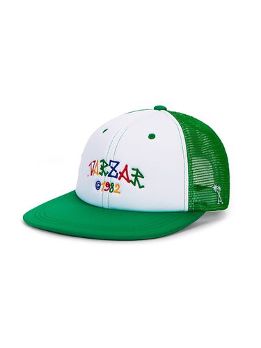 Palm Tree Logo Ordinary Mesh Cap_Green - VARZAR - Modalova