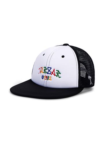 Palm Tree Logo Ordinary Mesh Cap_Black - VARZAR - Modalova