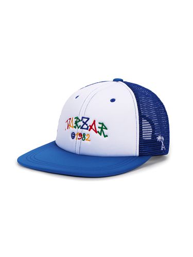 Palm Tree Logo Ordinary Mesh Cap_Blue - VARZAR - Modalova