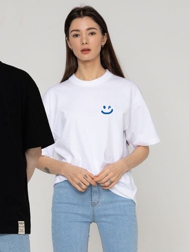 Small Drawing Smile T-Shirt_White - GRAVER - Modalova