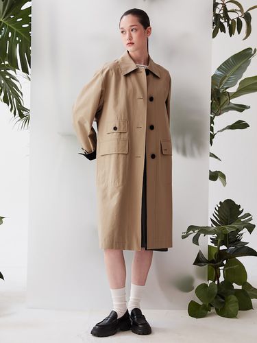 Signature Mac Trench Coat _Beige - kuho plus - Modalova