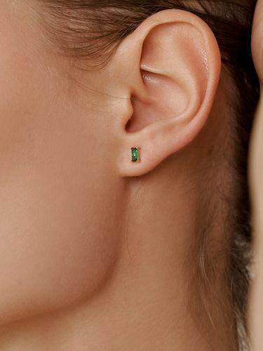 Emerald CZ Piercing 14K Gold #LFPI01 - LUNNE - Modalova