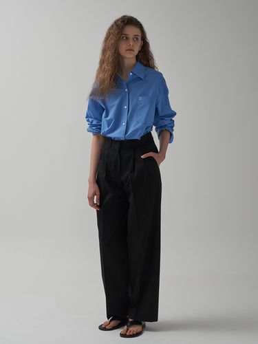 Tencel Cotton Round Pants_Black - MOTT - Modalova