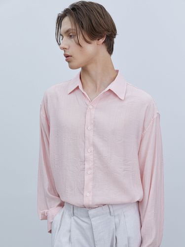 Summer Pleats Overfit Shirt (Pink) - Trip LE Sens - Modalova