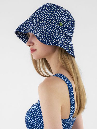 Lovely Flower Bucket Hat_Navy - CORALIQUE - Modalova