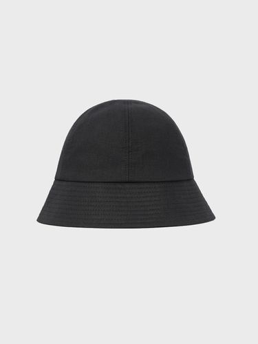 Stitch Linen Bucket Hat _ Black - LIEU HOMME - Modalova