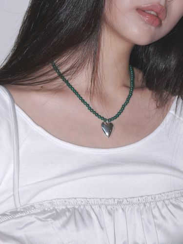 Green Luv Necklace - ANDEZVOUS - Modalova