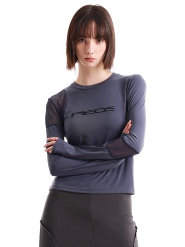 Piece Mesh UV Block Long Sleeve T-shirt - PIECEMAKER - Modalova