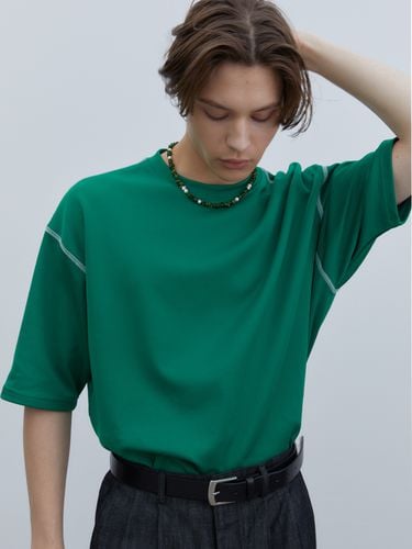 Forest Stitch T-Shirt (Green) - Trip LE Sens - Modalova