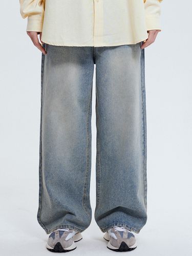 Wherever Wide Denim Pant - Lightly Washed - reflyperky - Modalova