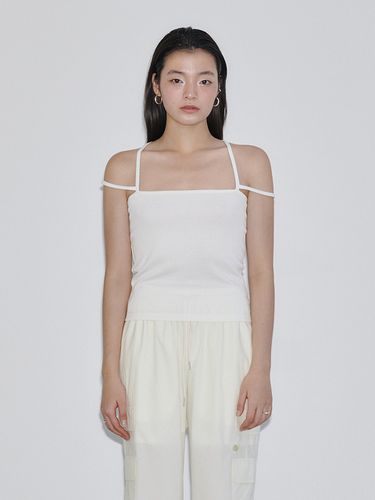 Shoulder Strap 2-way Camisole_White - LEUNI - Modalova