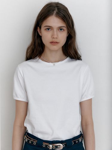 Basic Shirring T-shirt - cottagehouse - Modalova