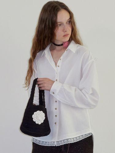 Lace Layered Shirt - cottagehouse - Modalova