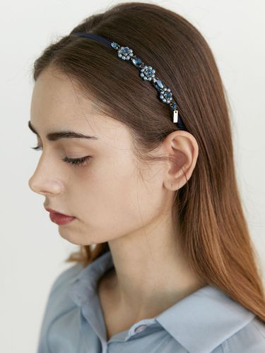 Flower Austria Crystal Hairband - Jean Paul Clarisse - Modalova