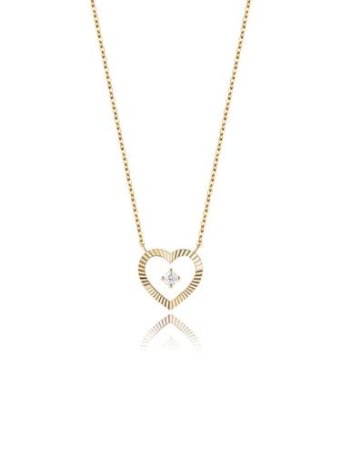 Cutting Heart Necklace - STONEHENgE - Modalova