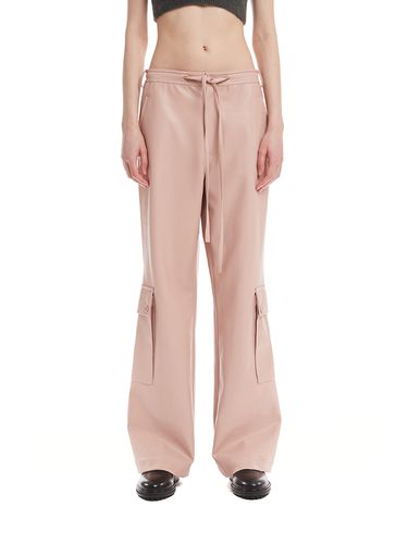 Faux Leather Cargo Pants_Pink - Trunk Project - Modalova