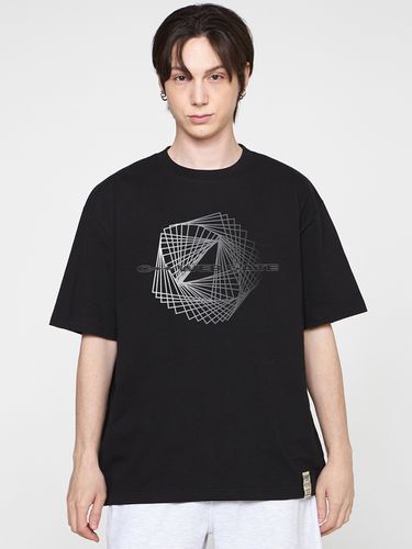 ODNR-UNISEX] Web Gate Line T-shirt (2 Color) - GRAVER - Modalova