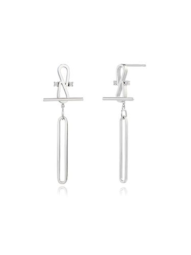 S Link Drop Earrings - STONEHENgE - Modalova