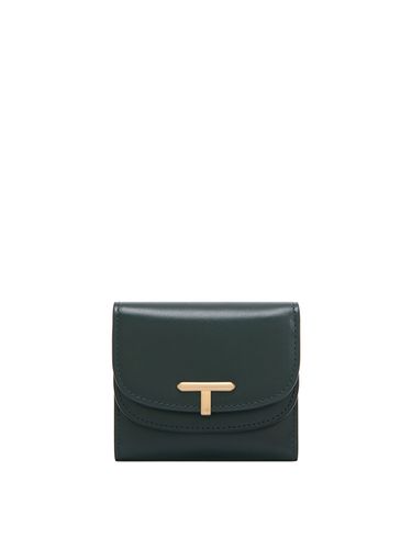 Tribeca Trifold Half Wallet_Winter Green - JOY GRYSON - Modalova