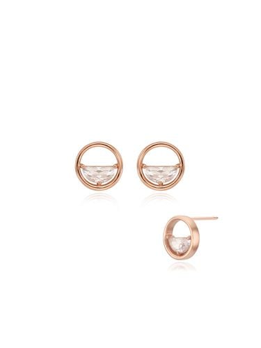 Flat Circle Earrings - STONEHENgE - Modalova