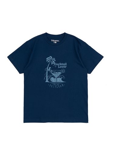 Cocktail Lover T-shirt_Indigo - POLYGRAM - Modalova