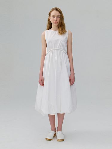 Piped Waist Dress - ahwe - Modalova