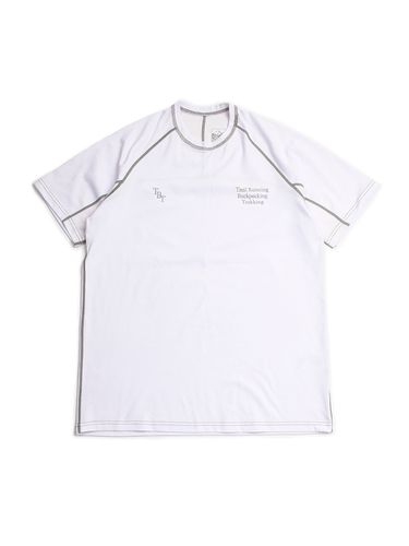 Track Short Sleeve T-Shirt (White) - Slowpoke - Modalova