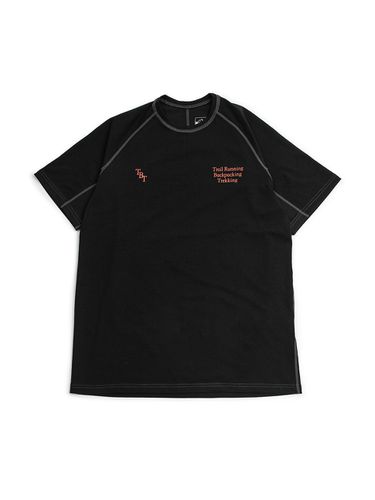 Track Short Sleeve T-Shirt (Black) - Slowpoke - Modalova