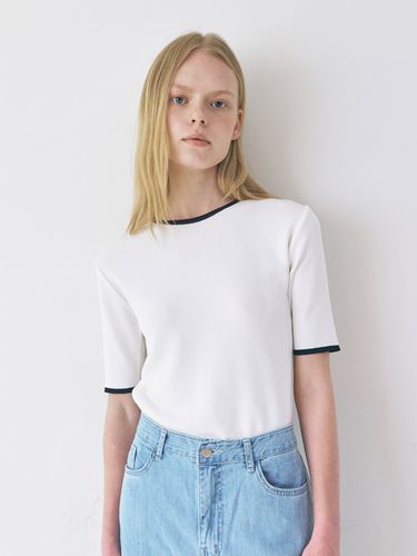 Mond Short Sleeve Knit Top - OVEOF - Modalova